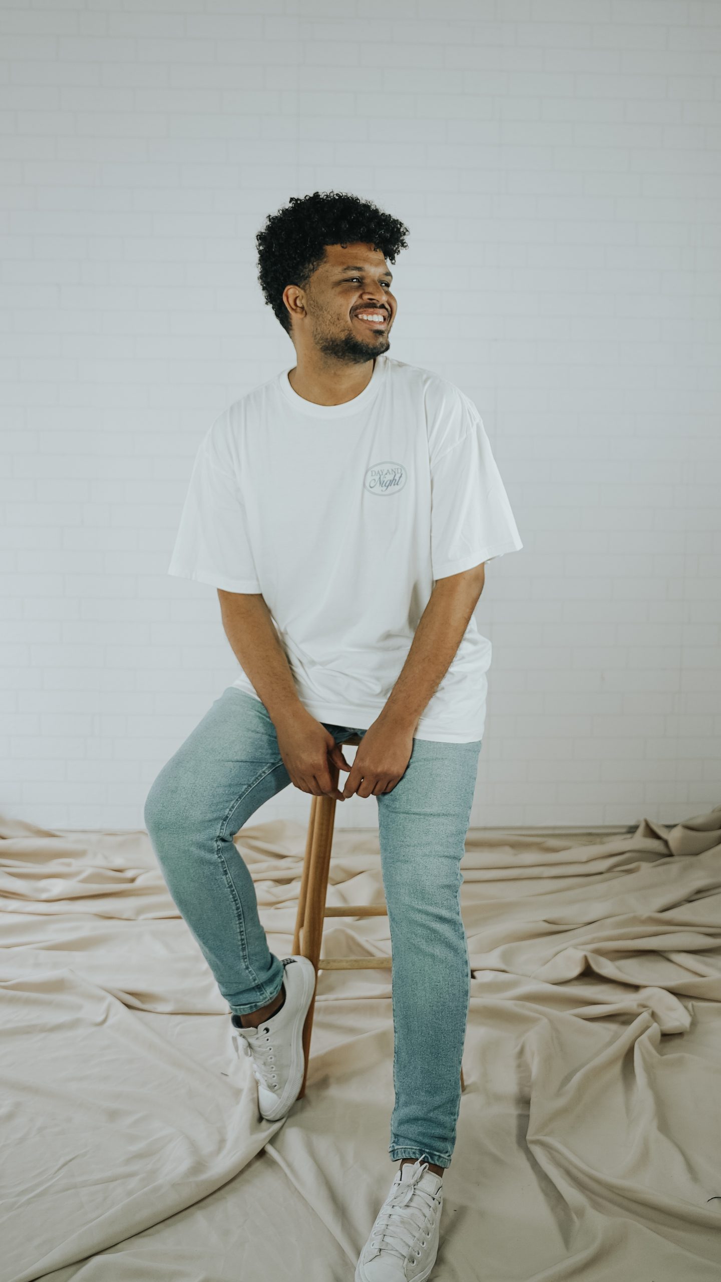 camiseta day and night - off white - Image 2