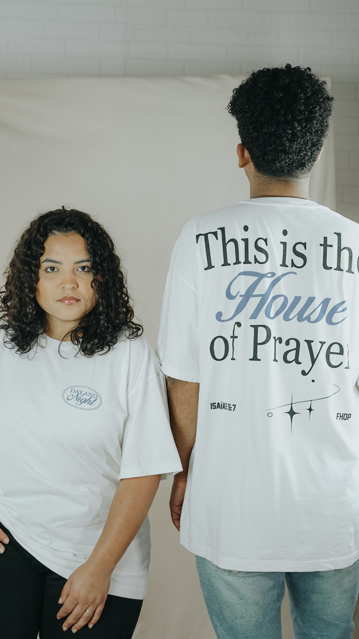 camiseta day and night - off white - Image 3