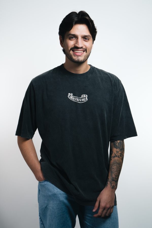 camiseta indesculpável – cinza estonado - Image 3