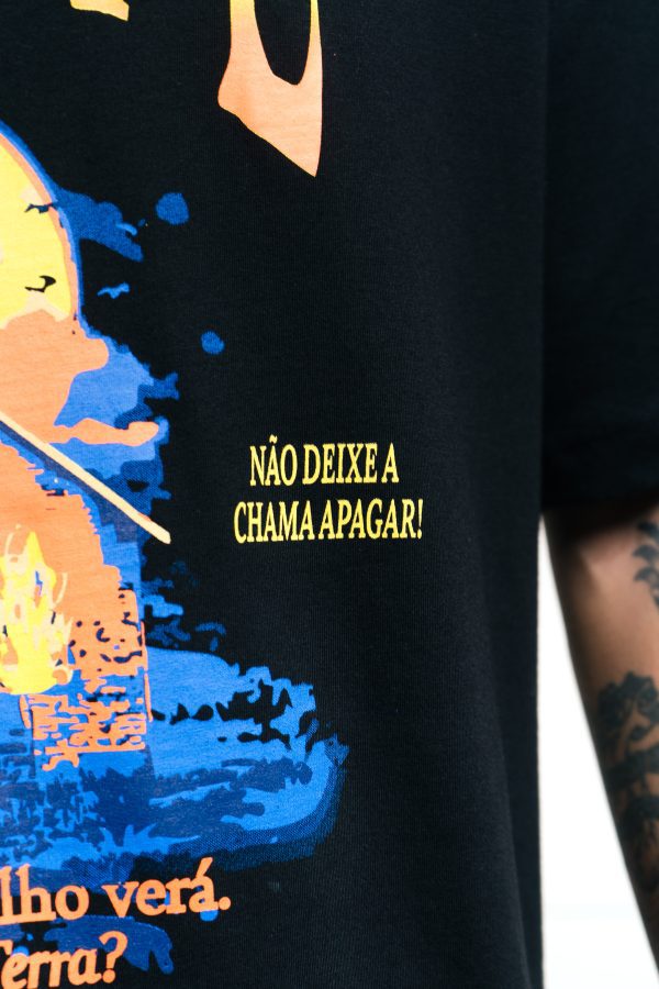 camiseta meia noite - preto - Image 4